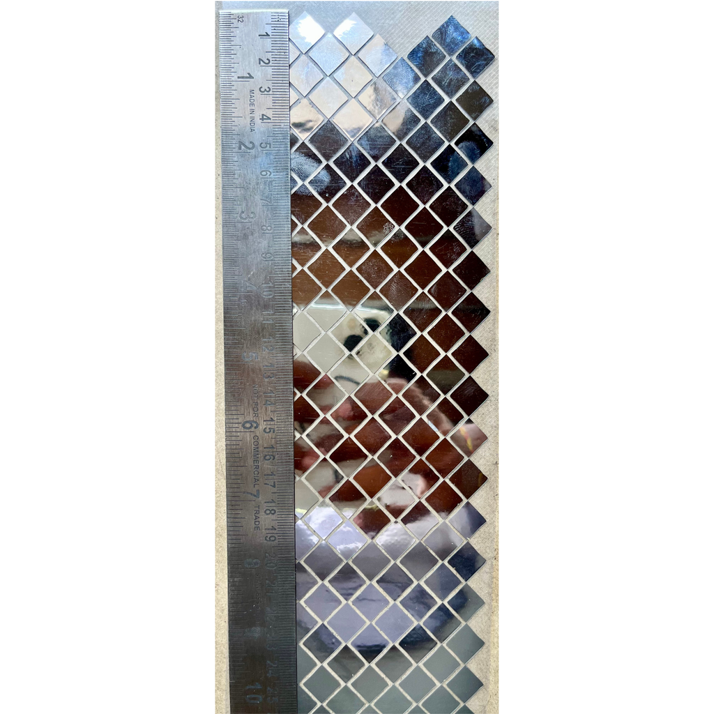 Plastic Mirror Sticker Sheet Square Shape